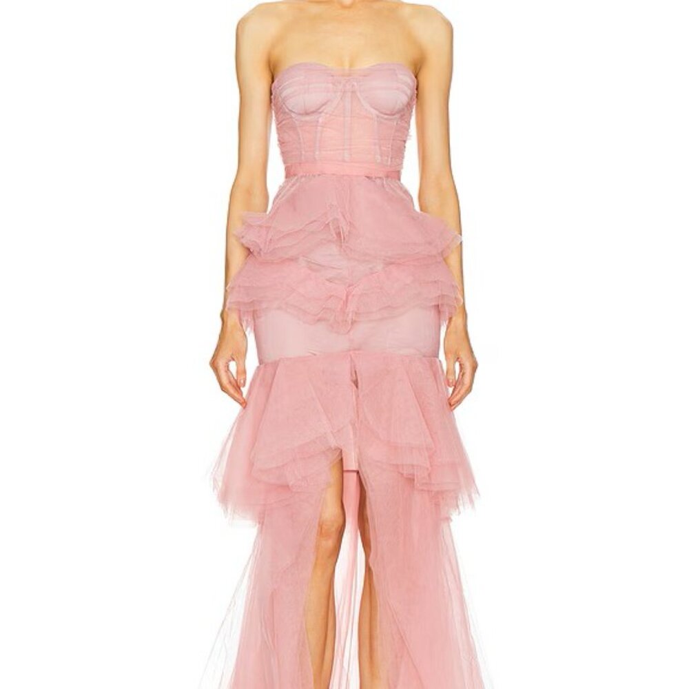 Revolve Alai Gown in Mauve, by Michael Costello, size Small